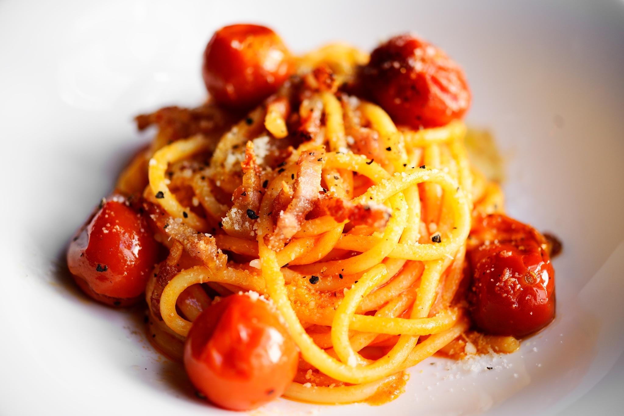 Come Si Fa Amatriciana Con Pomodorini Drogarossa Bbq4all American Skills Italian Style