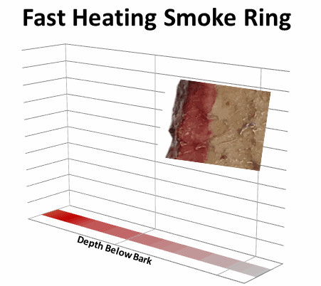 effetto della temperatura alta sulla formazione dello smoke ring